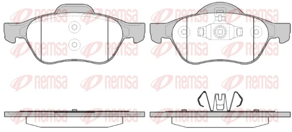 Brake Pad Set, disc brake 0962.40