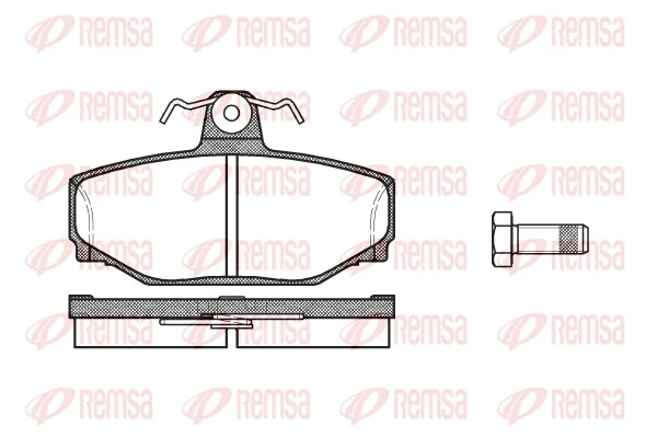 Brake Pad Set, disc brake 0297.00