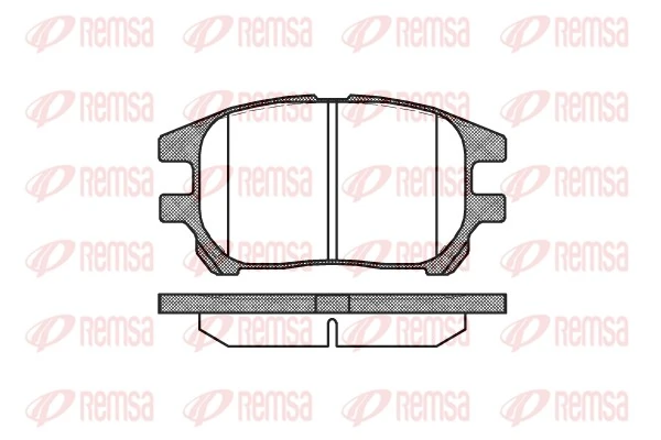 Brake Pad Set, disc brake 0972.00