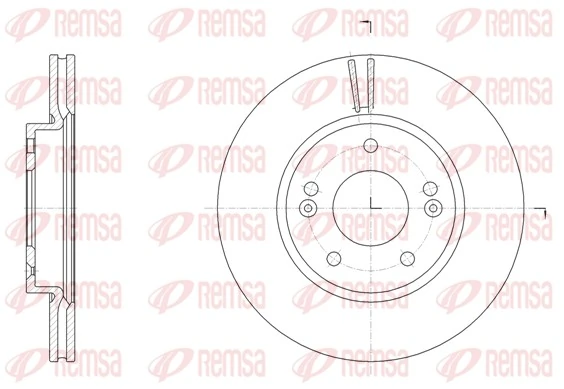 Brake Disc 61507.10