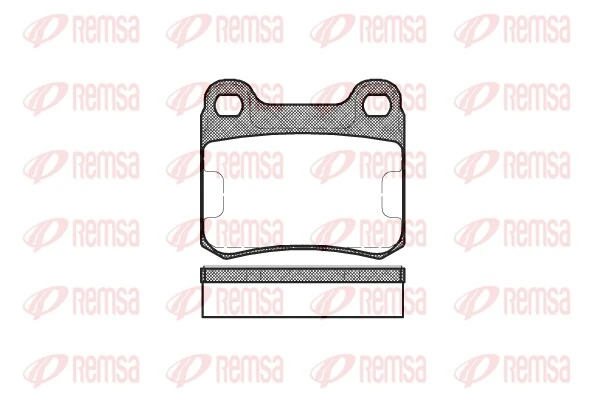 Brake Pad Set, disc brake 0157.10