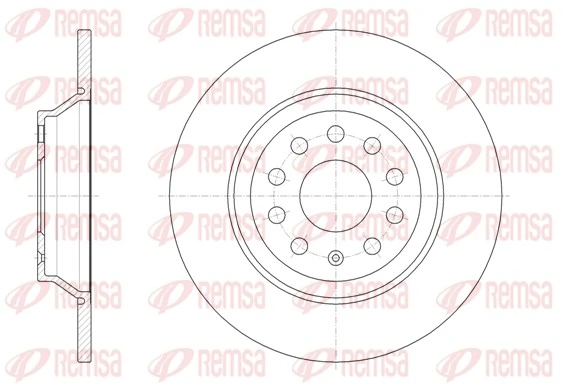 Brake Disc 61587.00