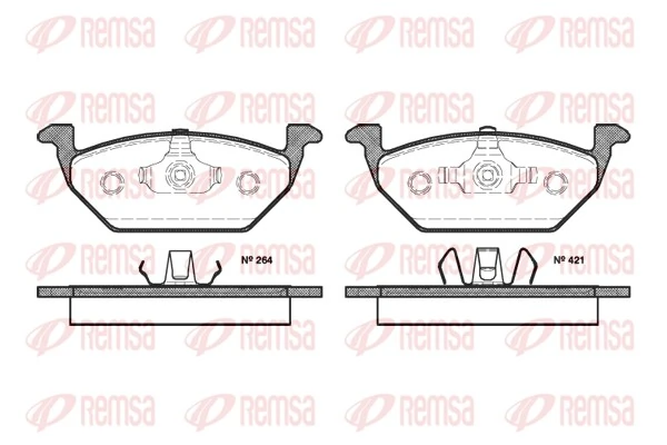 Brake Pad Set, disc brake 0633.20
