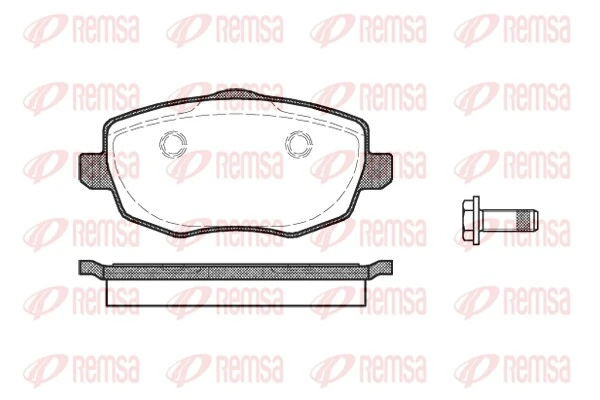 Brake Pad Set, disc brake 1099.00