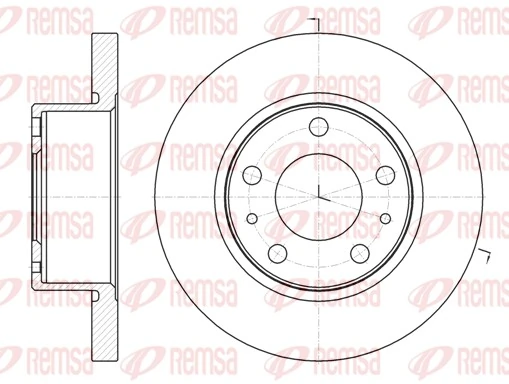 Brake Disc 61007.00