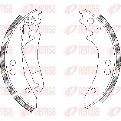 Brake Shoe 4136.00