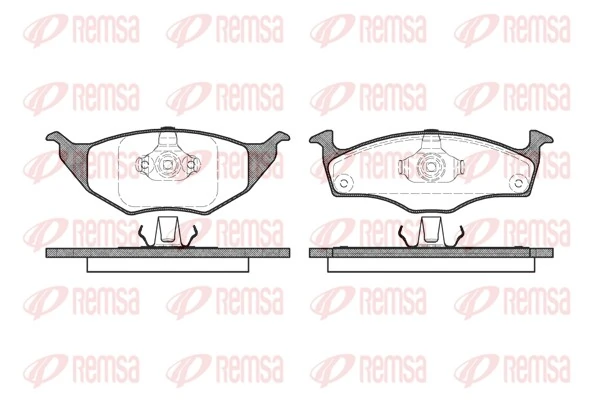 Brake Pad Set, disc brake 0718.00