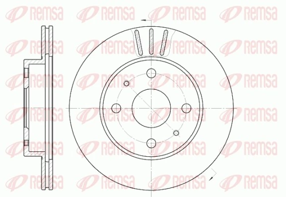 Brake Disc 6954.10