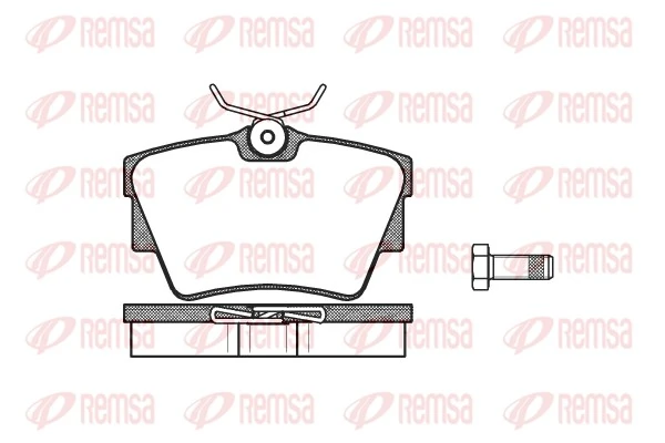 Brake Pad Set, disc brake 0591.30