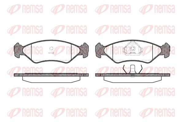 Brake Pad Set, disc brake 0285.10