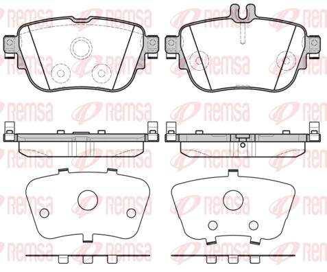 Brake Pad Set, disc brake 1699.00