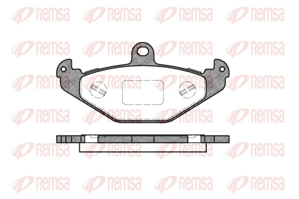 Brake Pad Set, disc brake 0345.20