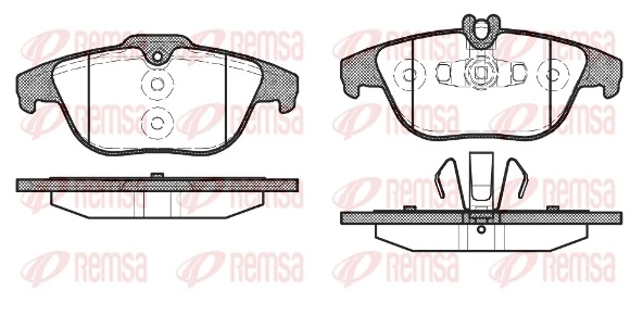 Brake Pad Set, disc brake 1305.20