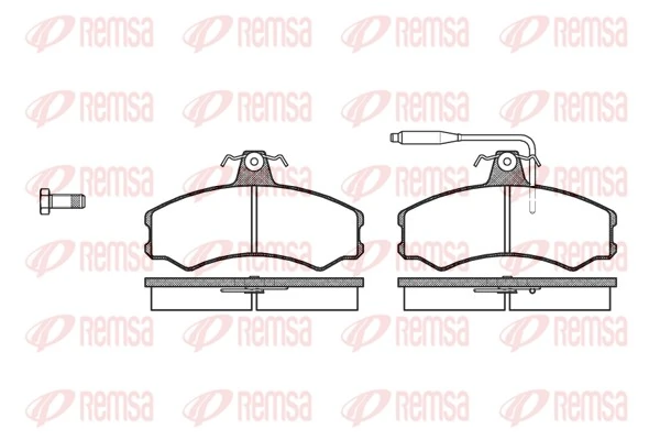 Brake Pad Set, disc brake 0143.02
