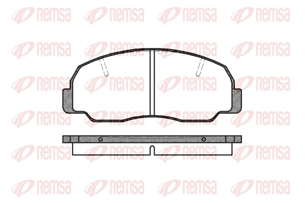 Brake Pad Set, disc brake 0178.10