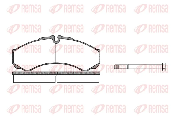 Brake Pad Set, disc brake 0651.00
