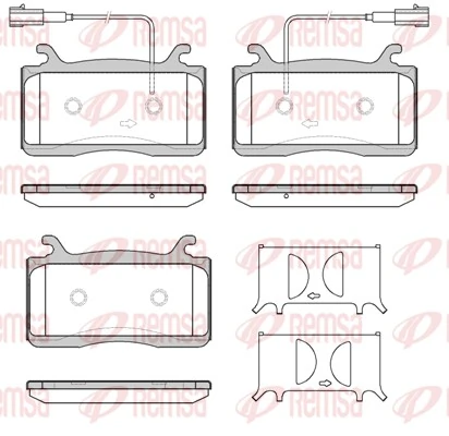 Brake Pad Set, disc brake 1759.22