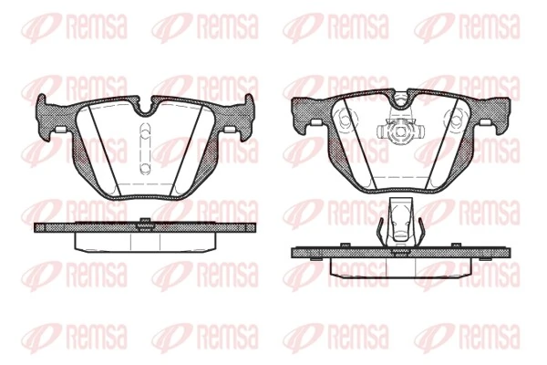 Brake Pad Set, disc brake 0381.60