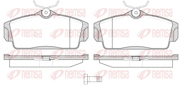 Brake Pad Set, disc brake 0704.10