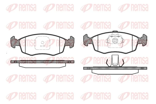 Brake Pad Set, disc brake 0172.10