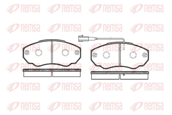 Brake Pad Set, disc brake 0960.01