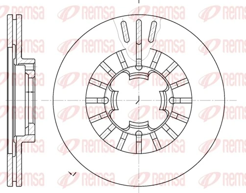Brake Disc 61109.10