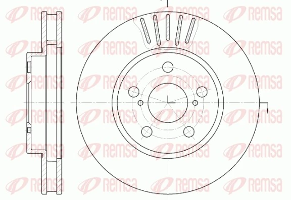 Brake Disc 6541.10