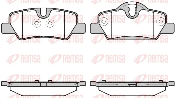 Brake Pad Set, disc brake 1600.00