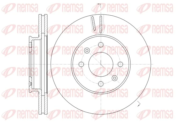 Brake Disc 61023.10