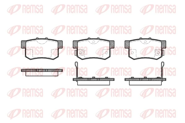 Brake Pad Set, disc brake 0325.02