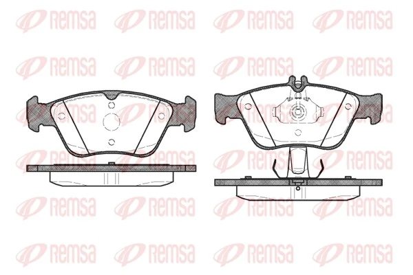 Brake Pad Set, disc brake 0586.10
