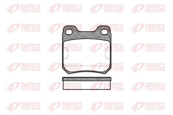 Brake Pad Set, disc brake 0239.00