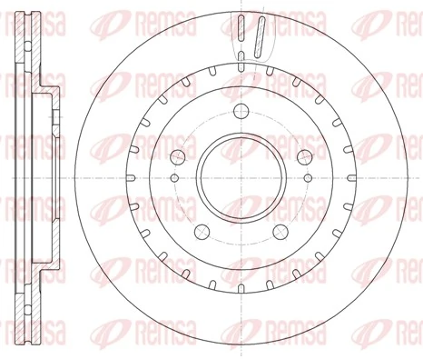 Brake Disc 61137.10