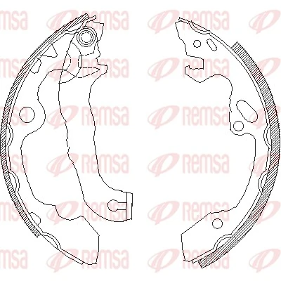 Brake Shoe 4040.00