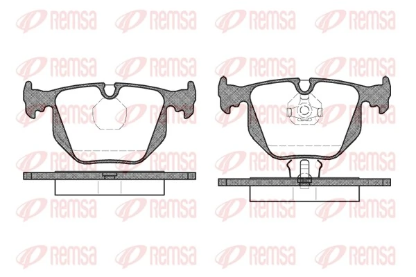 Brake Pad Set, disc brake 0381.00