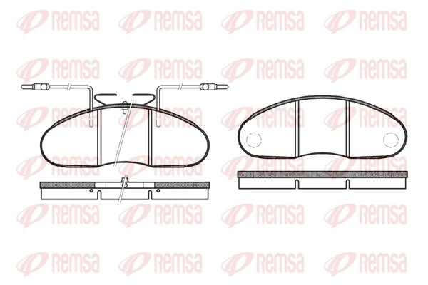 Brake Pad Set, disc brake 0048.12