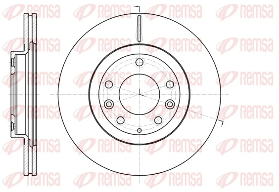 Brake Disc 61215.10