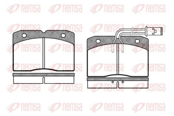 Brake Pad Set, disc brake 0211.12