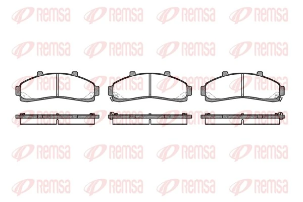 Brake Pad Set, disc brake 0571.02