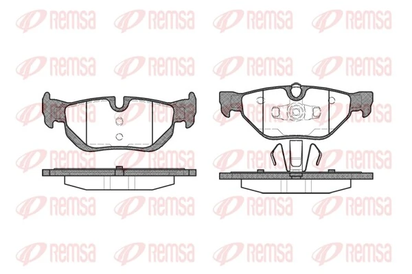 Brake Pad Set, disc brake 1145.00