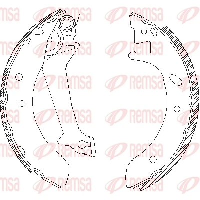 Brake Shoe 4512.00