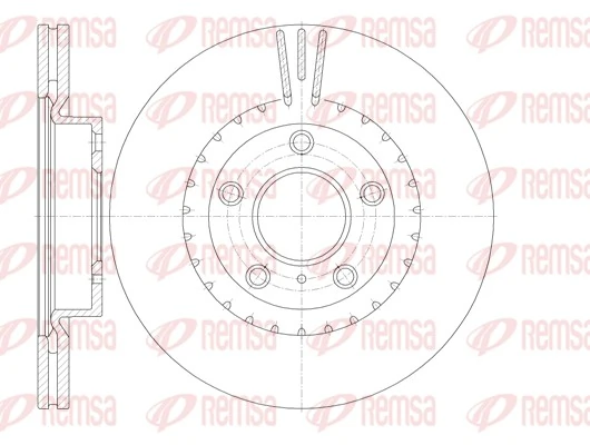 Brake Disc 61722.10