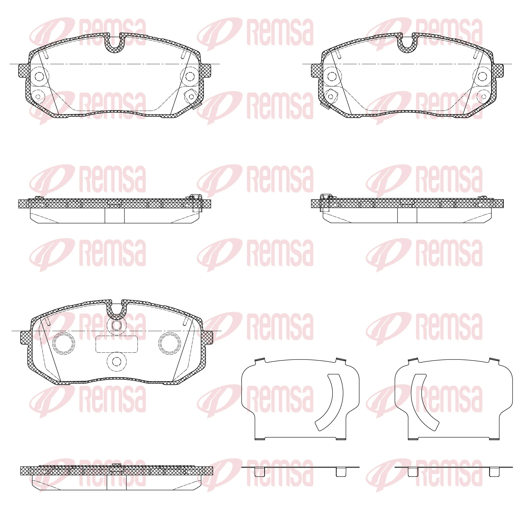Brake Pad Set, disc brake 1302.10