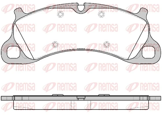 Brake Pad Set, disc brake 1542.00