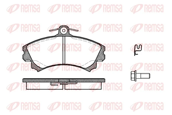Brake Pad Set, disc brake 0590.21
