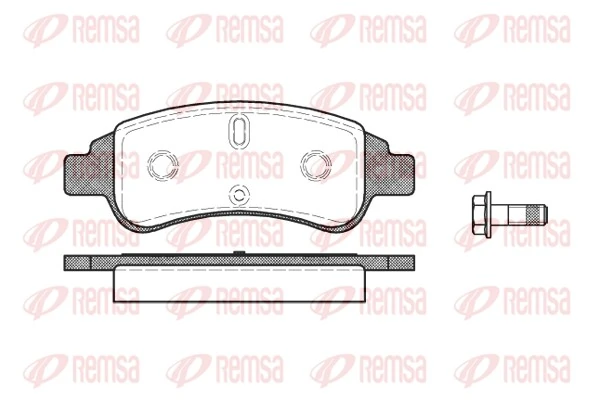 Brake Pad Set, disc brake 0840.30