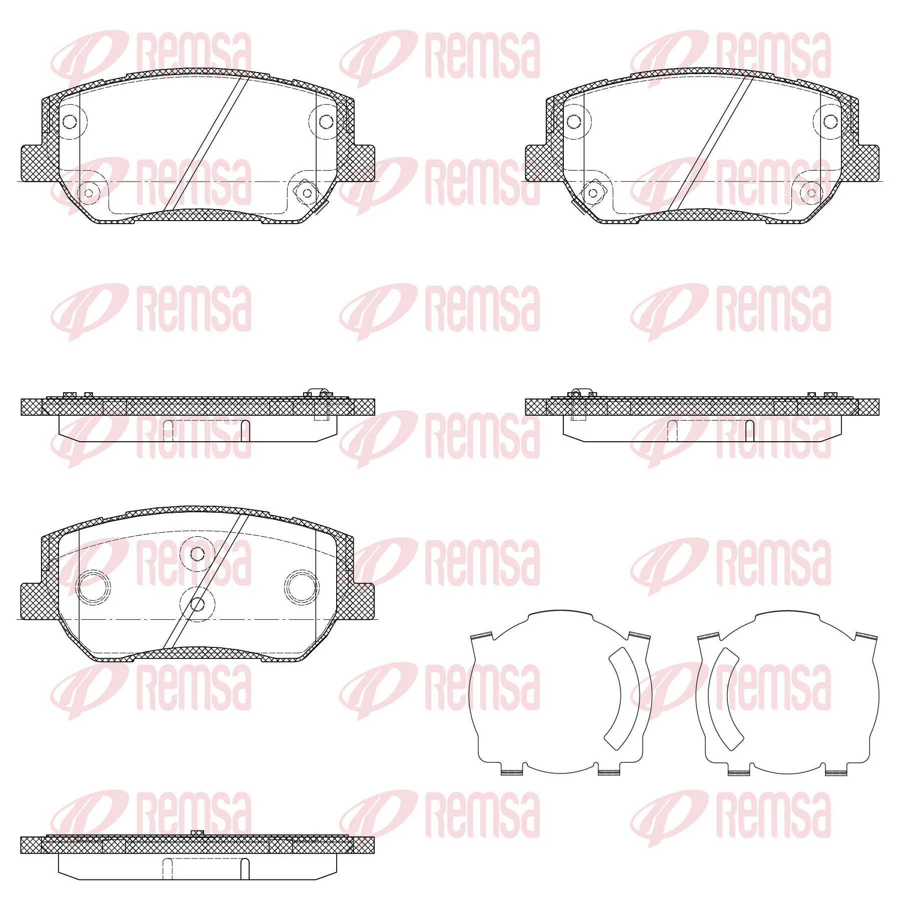Brake Pad Set, disc brake 1910.02