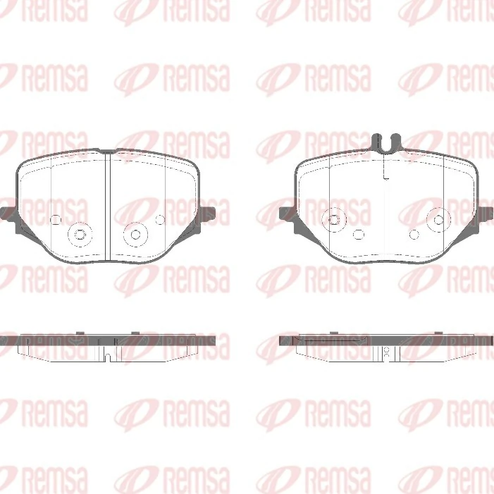 Brake Pad Set, disc brake 1950.00