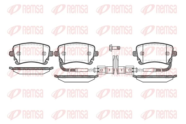 Brake Pad Set, disc brake 0897.02