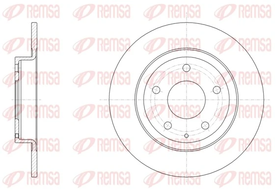 Brake Disc 61519.00
